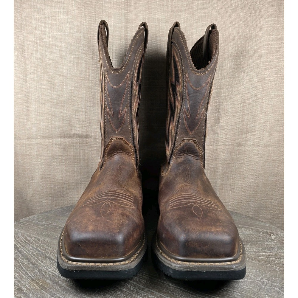 Red Wing 2204 Rio Flex Steel Toe Waterproof Brown Pull On Work Boots Mens 14D